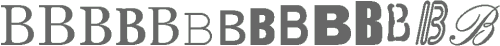 B's